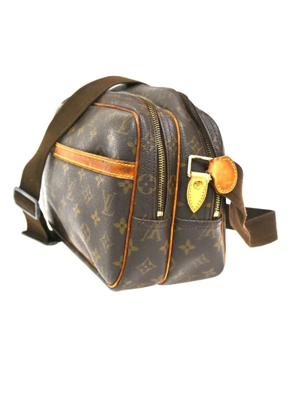 Louis Vuitton Reporter PM Shoulder Bag Monogram Leather